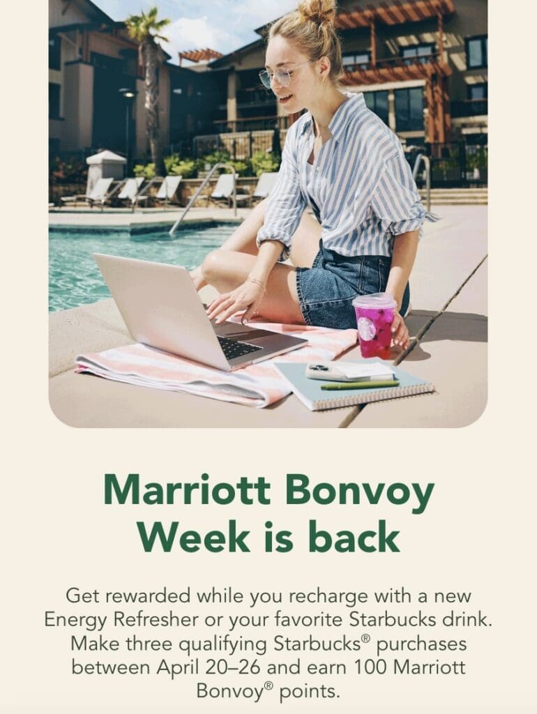 Marriott Starbucks April 2026