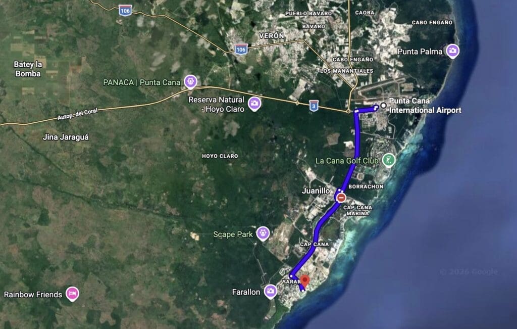 St. Regis Punta Cana Map