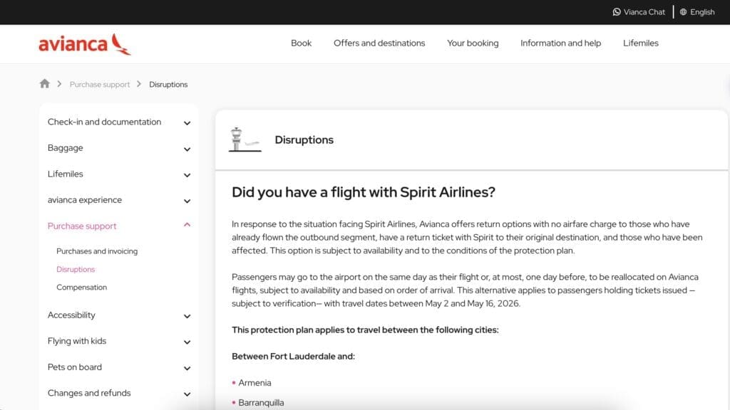 Avianca Spirit