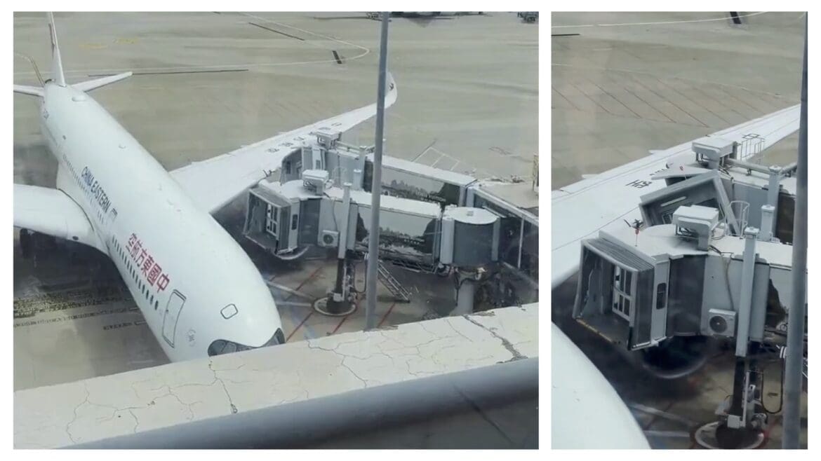 China Eastern A350 Jetbridge
