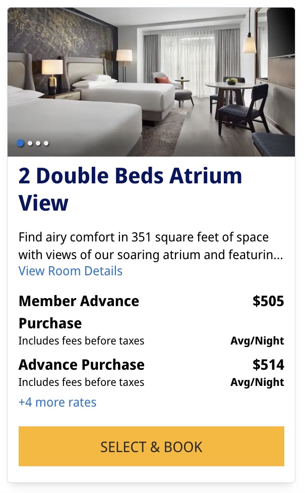 Grand Hyatt DC Booking
