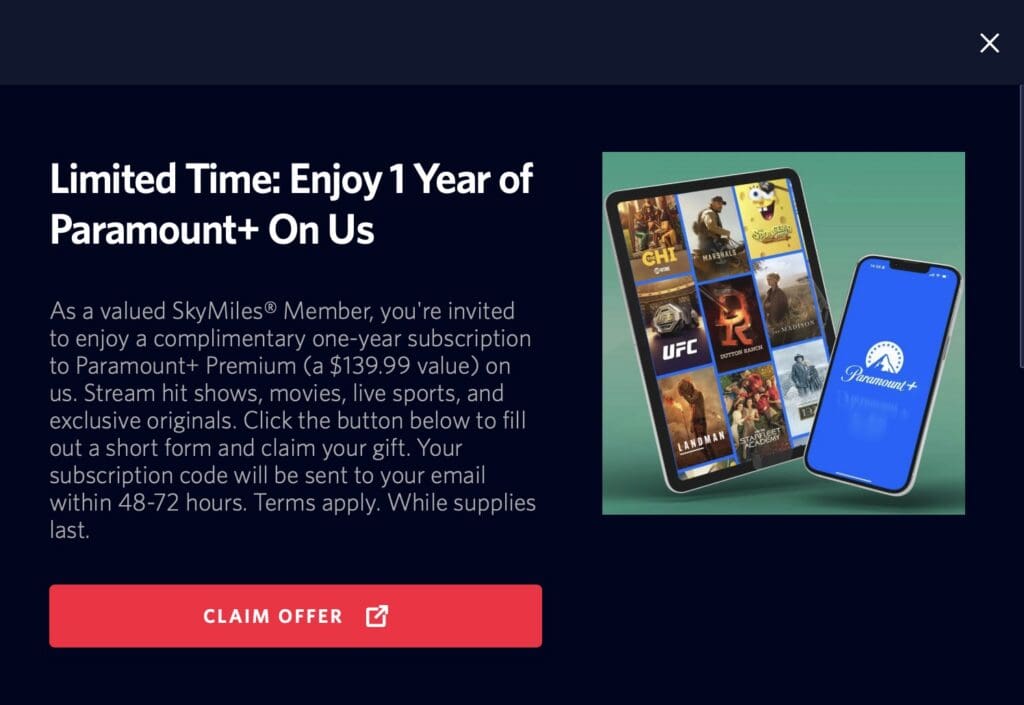 Delta Paramount+ Promo