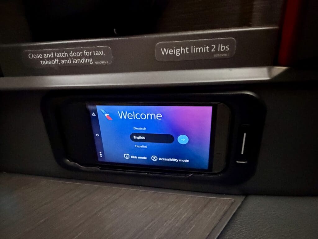 AA Flight 54 ORD-LHR 14