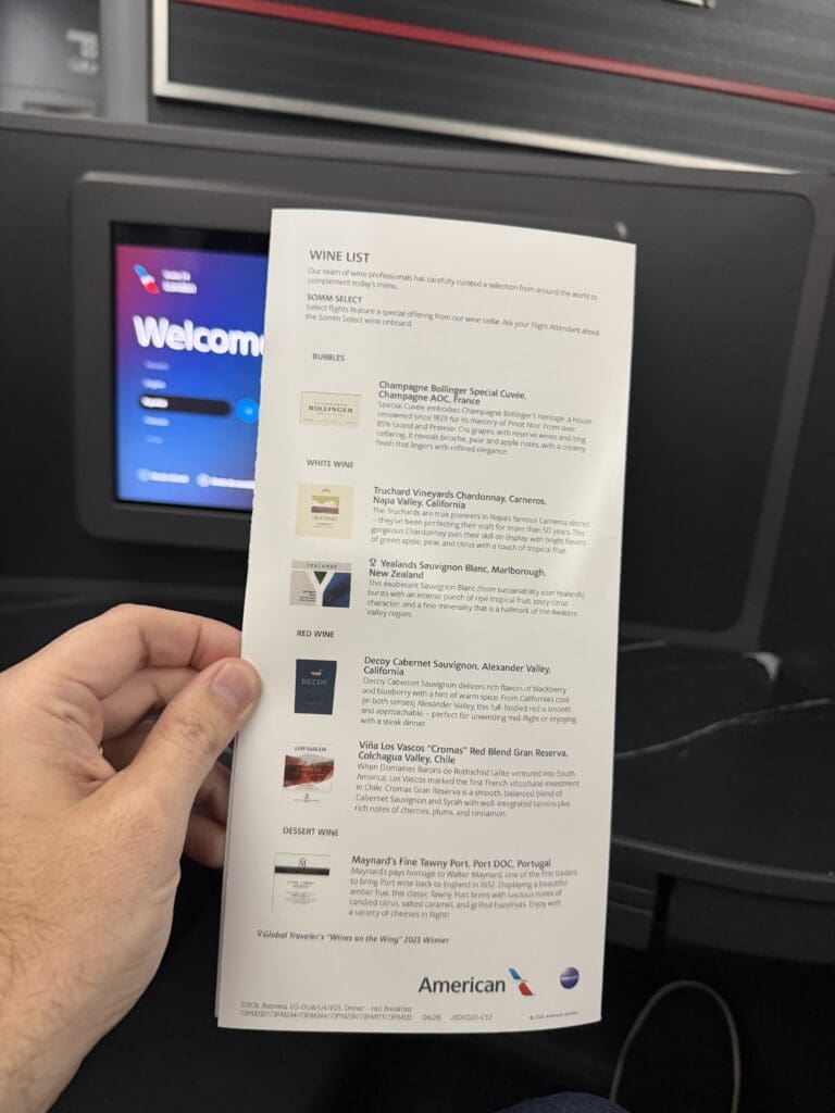 AA Flight 54 ORD-LHR 23
