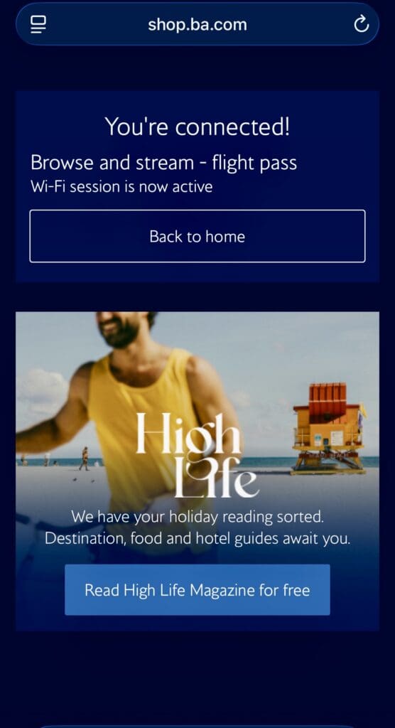 BA 306 LHR to CDG 12