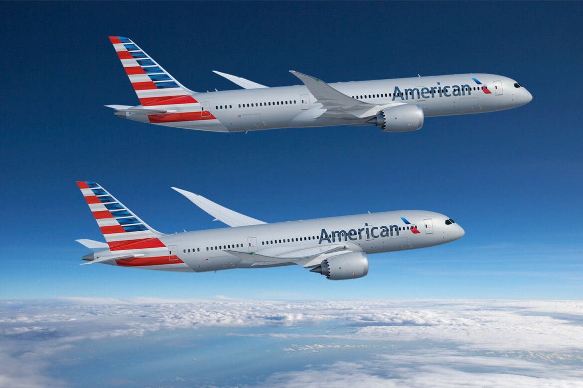 Boeing American Airlines 787 Dreamliners