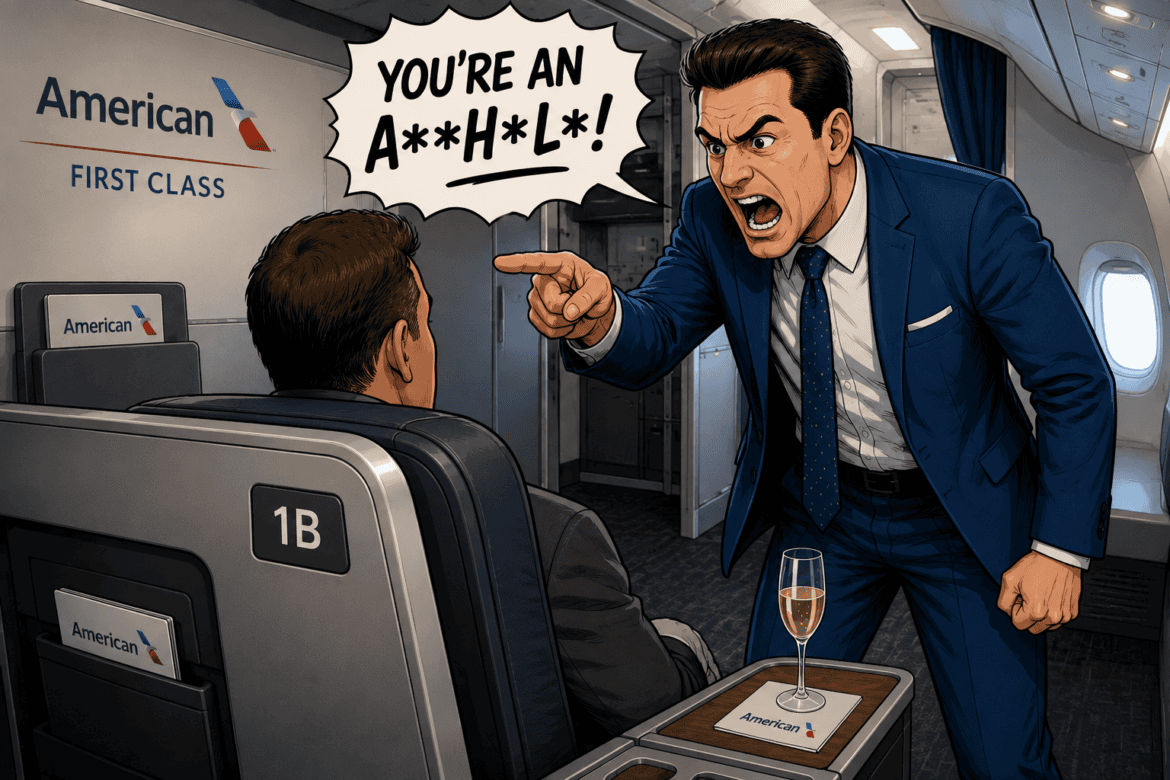 AA Rude Passenger