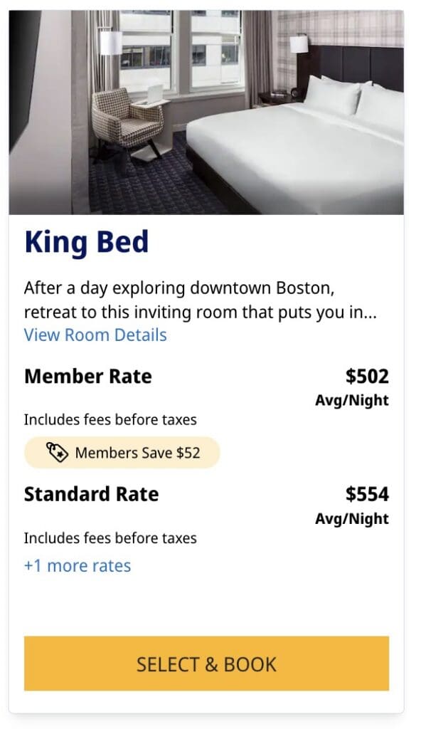 Hyatt Centric Boston Booking