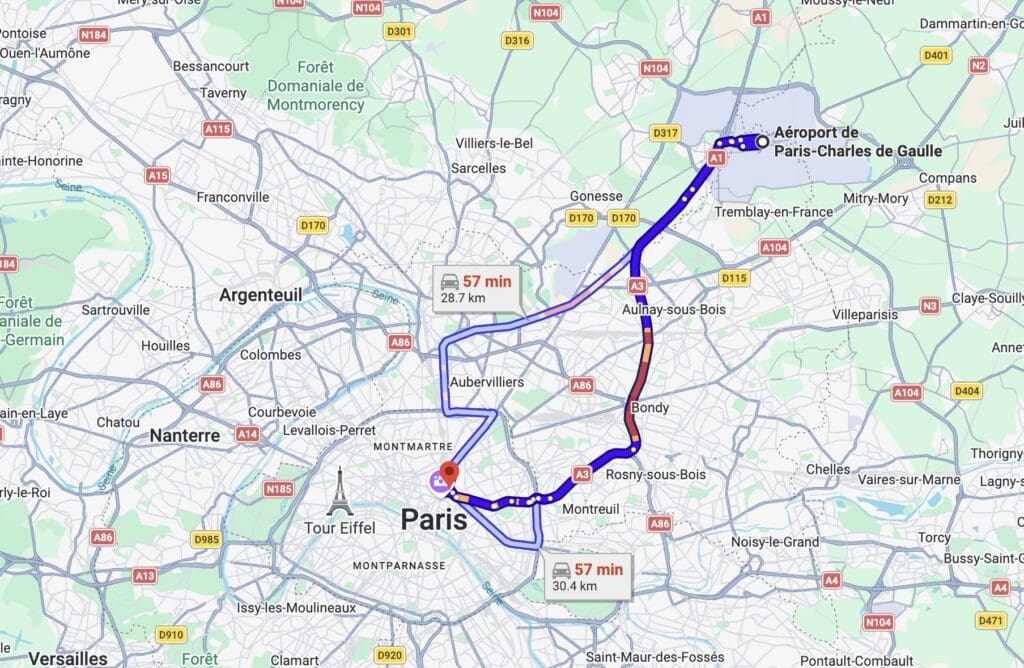 Paris Map