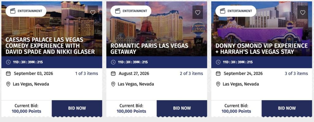 Wyndham Caesars Auctions