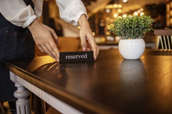 Reserved Table