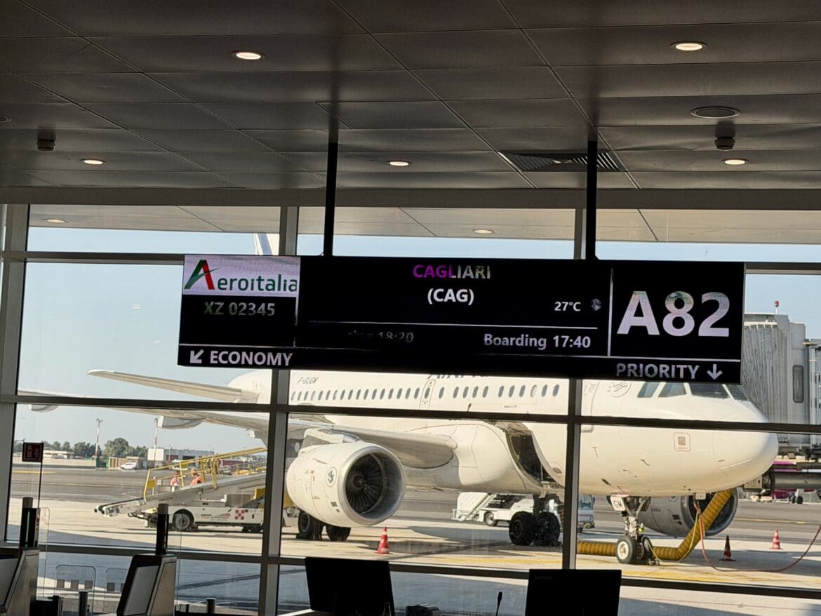 Aeroitalia FCO-CAG 1